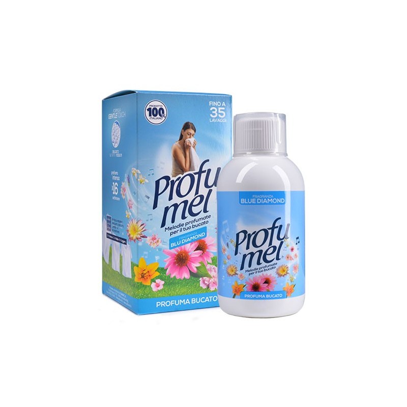 Profuma bucato 250ml per lavatrice e asciugatrice PROFUMEL BLU DIAMOND blu