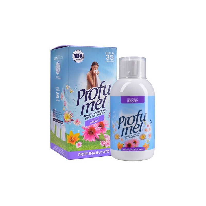 Profuma bucato 250ml per lavatrice e asciugatrice PROFUMEL PEONY viola