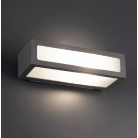 APPLIQUE CUBO DA PARETE IP54 7W LUCE CALDA - MARRONE - APPLIQUE DA PARETE -  Euro Point