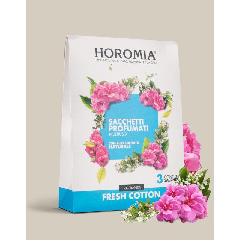 FRESH COTTON SACCHETTI HOROMIA RISO SOFFIATO