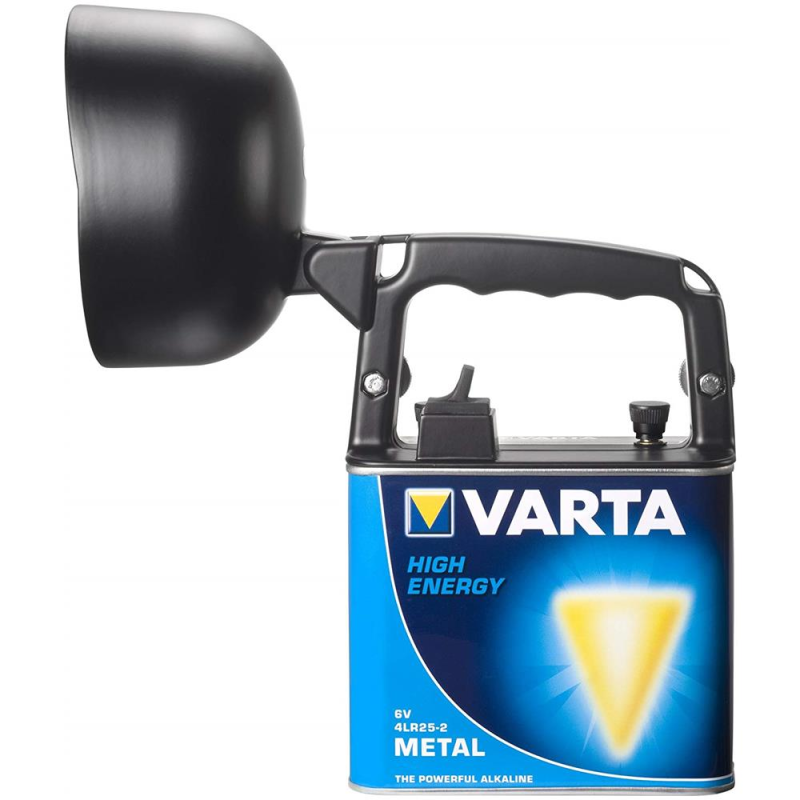 TORCIA PROFESSIONALE  BL40 BATTERIA 6 VOLT LUNGA DURATA 18660  VARTA