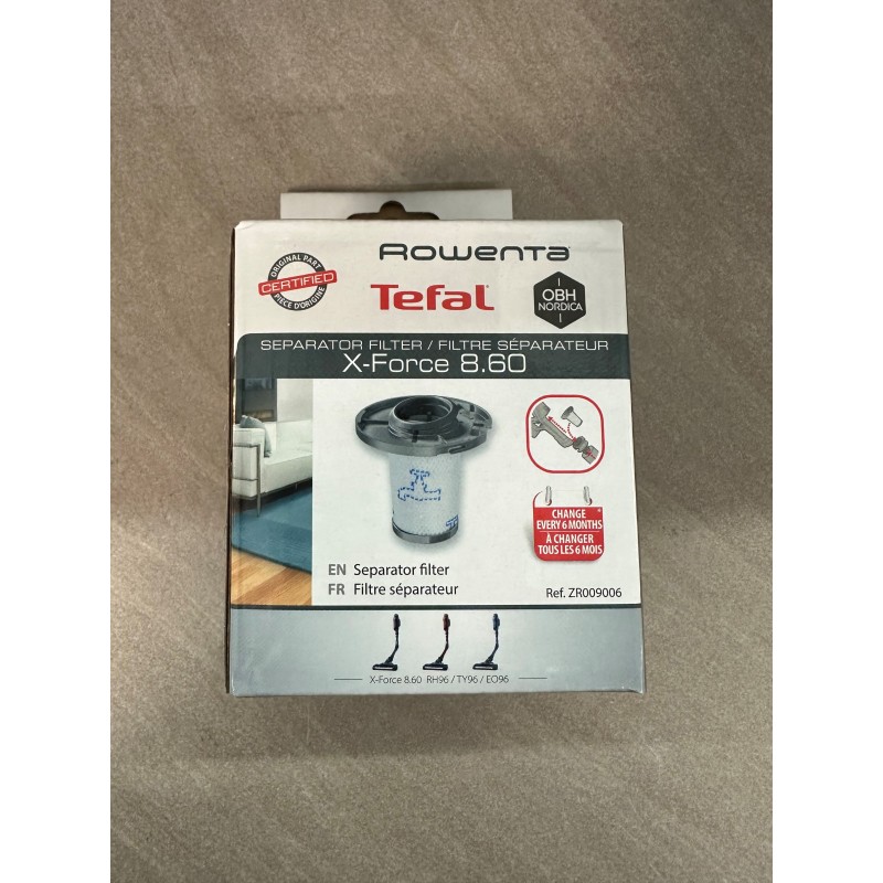 Microfiltro per aspirapolveri ricaricabili X-Force 8.60 TEFAL e ROWENTA