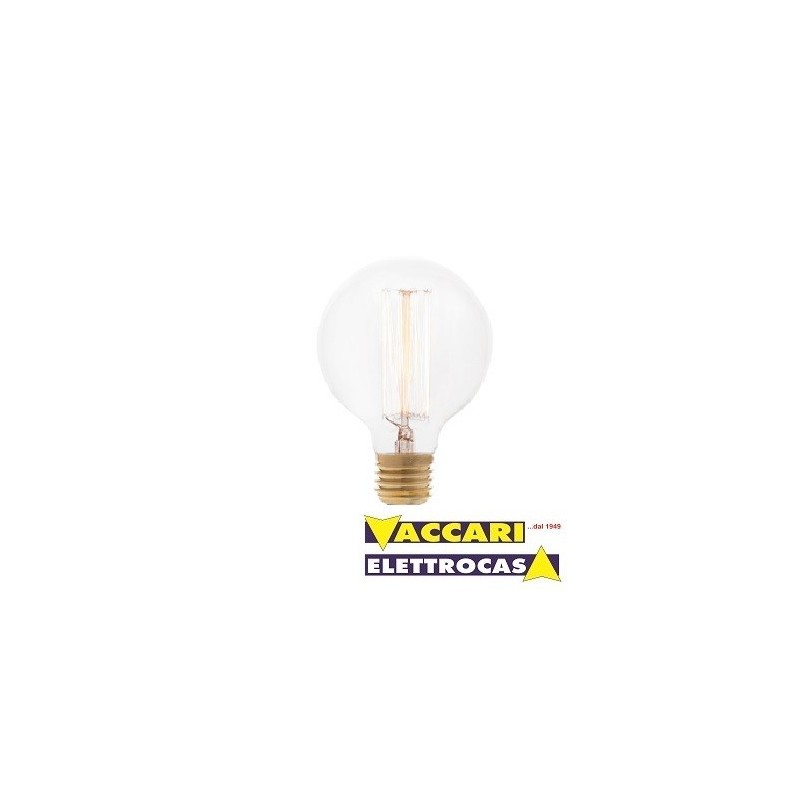 LAMPADINA DECORATIVA E27 40W con FILAMENTI