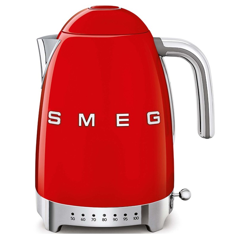 SMEG BOLLITORE COLORE ROSSO 1,7LT KLF04RDEU TEMPERATURA VARIABILE