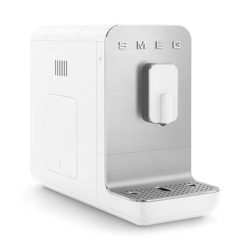 Macchina caffè espresso automatica senza lancia vapore BIANCA BCC01WHMEU SMEG