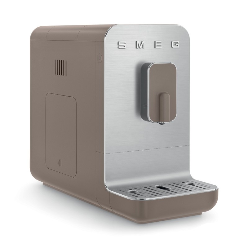 Macchina caffè espresso automatica senza lancia vapore TAUPE TORTORA BCC01TPMEU SMEG