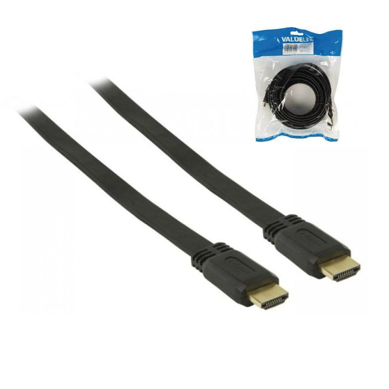 CAVO HDMI PIATTO 5 METRI VGVP34100B50 VALUELINE